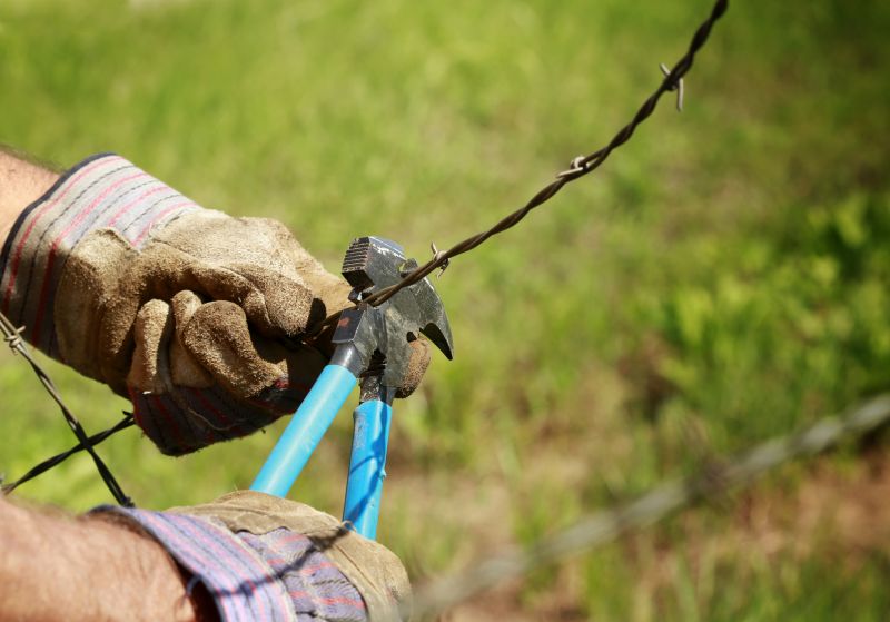 Barb Wire Fencing Repair detail